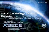 October 21, 2015 XSEDE Technology Insertion Service Identifying and Evaluating the Next Generation of Cyberinfrastructure Software for Science Tim Cockerill.