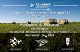 Climate strategies for public officials: Tri-State’s Greenhouse Gas Management Roadmap Lee Boughey Southwest Renewable Energy Conference September 16,