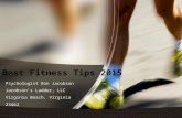 Dr. Ronald S. Jacobson, PHD | Best Fitness Tips 2015