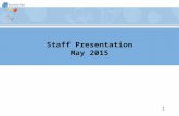 1 Staff Presentation May 2015. 2 Organisation wide issues WH&S Update from our programs and teams Questions and feedback This confidential and commercially.