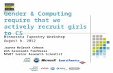 Gender & Computing require that we actively recruit girls to CS Joanne McGrath Cohoon UVA Associate Professor NCWIT Senior Research Scientist Minnesota.
