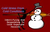 Cold Stress From Cold Conditions Identifying And Responding To Cold Exposure Hazards.