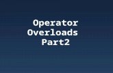 Operator Overloads Part2. Issue Provide member +(int) operator Rational + int OK int + Rational Error.