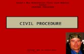 CIVIL PROCEDURE COPYRIGHT 2010 MR. PATRICK GOULD, J.D., M.A. Gould's Bar Examination Flash Card Webinar Series CRIMINAL PROCEDURE.