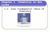 1 Chapter 1 Chemistry in Our Lives 1.2 Some Fundamental Ideas of Chemistry Copyright © 2005 by Pearson Education, Inc. Publishing as Benjamin Cummings.