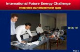 Page 1 International Future Energy Challenge Integrated starter/alternator topic IFEC ‘07.