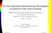 ChemScan. com © 2006 ASA, Inc. On-line Nutrient Monitoring Strategies in Eastern US and Canada 2009 Wuhan International Conference on the Environment Wuhan,