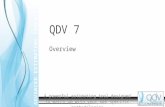 QDV 7 Overview A powerful estimating tool designed to match up with your own specific methodologies.