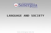 LANGUAGE AND SOCIETY. Language can be studied from several different points of view: social, cultural, psychological, biological, etc. Branches of macrolinguistics: