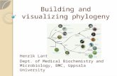 Building and visualizing phylogeny Henrik Lantz Dept. of Medical Biochemistry and Microbiology, BMC, Uppsala University.