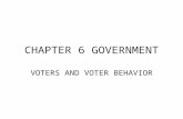 CHAPTER 6 GOVERNMENT VOTERS AND VOTER BEHAVIOR. CHAPTER 6 SECTION 1 THE RIGHT TO VOTE AFFECTED BY THE 15TH, 19TH, 26TH AMENDMENTS SUFFRAGE MEANS THE RIGHT.