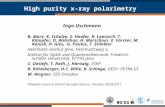 High purity x-ray polarimetry Ingo Uschmann B. Marx, K. Schulze, S. Hoefer, R. Loetzsch, T. Kämpfer, O. Wehrhan, H. Marschner, E. Förster, M. Kaluza, H.