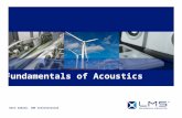 Gert Sablon, LMS International Fundamentals of Acoustics.