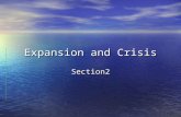 Expansion and Crisis Section2. Main Idea Economic and social problems brought down the Roman empire Economic and social problems brought down the Roman.