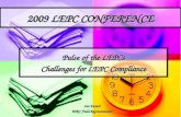 2009 LEPC CONFERENCE Pulse of the LEPCs Challenges for LEPC Compliance Ian Ewusi IERC Field Representative.