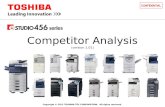 CONFIDENTIAL Copyright © 2012 TOSHIBA TEC CORPORATION. All rights reserved. Competitor Analysis (version 1.01)