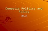 Domestic Politics and Policy 27.3. What Makes a Great President?