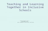 Teaching and Learning Together in Inclusive Schools.