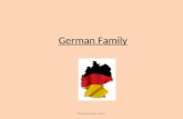 German Family Christina Langer 10m2. Organisation Family Example of a typical family Customs and conventions Hobbies Typical German food Christina Langer.