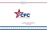 2014 myPay CFC Module Training. 2  Online: MyPay CFC Module Training  Giving  Reporting.