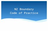 Code of Practice NZ Boundary.  1961 Drinking Water Regulations covered Backflow but was loose.  “At the discretion of the Engineer”  2013 Replacement.