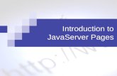 Introduction to JavaServer Pages. 2 JSP and Servlet Limitations of servlet  It’s inaccessible to non-programmers JSP is a complement to servlet  focuses.