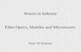 Waves in Industry Year 10 Science Fibre Optics, Mobiles and Microwaves.