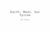 Earth, Moon, Sun System 16 days. November 13, 2014 Day: 3 Agenda 1. Do Now/WOD 2. WOD Quiz 3. Reward/Review 4. Summary Do Now: Write three things you.