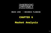 Market Analysis CHAPTER 6 BBUSS 2403 BUSINESS PLANNING 3-1.