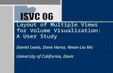 Layout of Multiple Views for Volume Visualization: A User Study Daniel Lewis, Steve Haroz, Kwan-Liu Ma University of California, Davis.