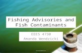 Fishing Advisories and Fish Contaminants EEES 4730 Amanda Wendzicki.