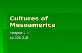 Cultures of Mesoamerica Chapter 7.2 pp 203-210. The Olmec.