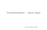 Transformation – basic steps © Libor Žídek, 2006.