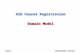 310313 REQUIREMENTS CAPTURE 1 ASU Course Registration Domain Model.