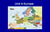 Unit 6 Europe. Satellite View 3 3,800 square miles.