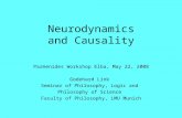 Neurodynamics and Causality Parmenides Workshop Elba, May 22, 2008 Godehard Link Seminar of Philosophy, Logic and Philosophy of Science Faculty of Philosophy,