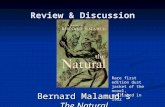 Review & Discussion Bernard Malamud’s The Natural Rare first edition dust jacket of the novel, published in 1952.