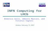 INFN Computing for LHCb Domenico Galli, Umberto Marconi, and Vincenzo Vagnoni Genève, February 15, 2001.