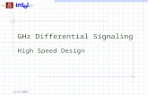 12/4/2002 GHz Differential Signaling High Speed Design.