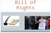 Bill of Rights. What are your First Amendment Rights? Freedom of Right to Peacefully ________ Right to _____________the Government.
