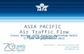 ASIA PACIFIC Air Traffic Flow Management Cross Border ATFM Seminar/Workshop Delhi 3 rd and 4 th September 2015 David Rollo – Assistant Director SFO IATA.