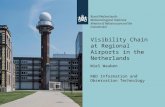 Visibility Chain at Regional Airports in the Netherlands Wiel Wauben R&D Information and Observation Technology.