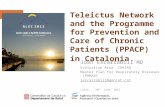 Agència d’Informació, Avaluació i Qualitat en Salut (AIAQS)  Teleictus Network and the Programme for Prevention and Care of Chronic Patients.