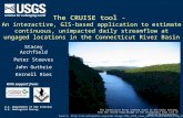 U.S. Department of the Interior U.S. Geological Survey The CRUISE tool - An interactive, GIS-based application to estimate continuous, unimpacted daily.