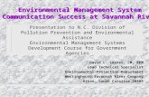 Presentation to N.C. Division of Pollution Prevention and Environmental Assistance Environmental Management Systems Development Course for Government.