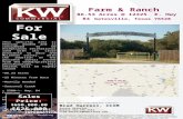 Farm & Ranch 86.53 Acres @ 12325 E. Hwy 84 Gatesville, Texas 76528 For Sale This specific area is heavily wooded and is considered to be exceptional recreational.