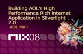 Mail RIA & Silverlight – Defining new experience on the Web Our RIA objectives - Eric Hoffman A Silverlight development tale – Eric Hoffman A new verse.