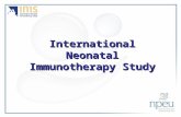 International Neonatal Immunotherapy Study. Co-ordinating Centre National Perinatal Epidemiology Unit Oxford .