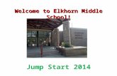 Welcome to Elkhorn Middle School! Jump Start 2014.