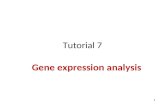 Tutorial 7 Gene expression analysis 1. How to interpret an expression matrix Expression data DBs - GEO General clustering methods Unsupervised Clustering.
